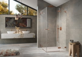 Subtelna elegancja i atmosfera luksusu w łazience