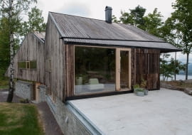 Dom w widokiem na fiordy; proj. Schjelderup Trondahl Architects