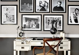 Styl hampton: przedpokój