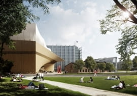 Biblioteka Główna w Helsinkach - wizualizacja