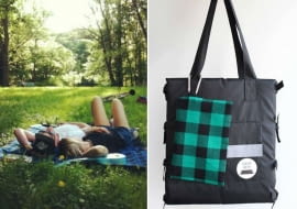 Torba - kocyk piknikowy/, Cho na kocyk/ MyBaze.com