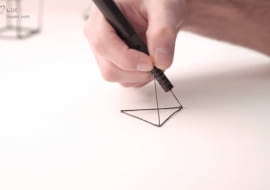 Długopis 3D, Lixpen, zaczarowany ołówek, długopis rysuje w powietrzu, miniaturowa drukarka 3D