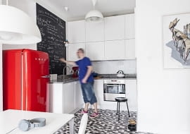 małe mieszkanie, jasne mieszkanie, białe mieszkanie, jak urządzić małe mieszkanie? Nowoczesne mieszkanie