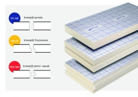Płyty termoizolacyjne  z pianki PIR i aluminium