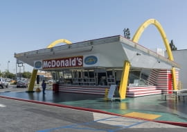 Najstarszy działający McDonald's na świecie w Downey w Kalifornii