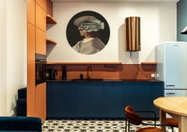 Kubański temperament w sercu Krakowa – aranżacja mieszkania