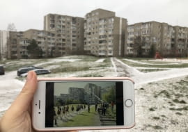 Wilno - dzielnica Fabianiszki zagrała Prypeć w serialu Czarnobyl.