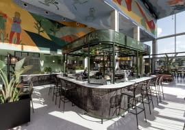 Restauracja w Concordia Design Wrocław. Proj. mode:lina