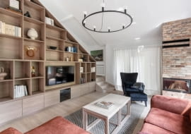 Przytulny dom w holenderskim stylu