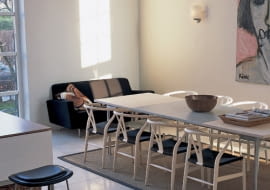 krzesło Wishbone; projekt: Hans J. Wegner