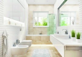 Do układania okładzin z płyt i płytek niezbędne są odpowiednie kleje, fugi i uszczelniacze