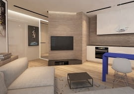 kuchnia z jadalnią, przebudowa pokoju, porady architektów