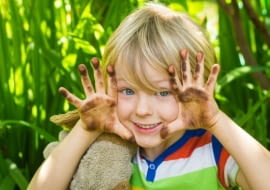 Najlepsza zabawa w ogrodzie i bliski kontakt z ziemią!