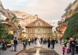 Savarin w Pradze. Proj. Heatherwick Studio
