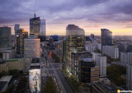 Upper One w Warszawie. Proj. Medusa Group