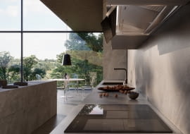 Okap i płyta indukcyjna z technologią K-LINK