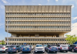Pirelli Tire Building w New Haven. Proj. Marcel Breuer