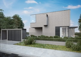 T DOM. Proj. Paweł Lis Architekci