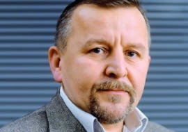 ROBERT KLOS - wiceprezes ZWIĄZKU POLSKIE OKNA I DRZWI, wydawca miesięcznika FORUM BRANŻOWE