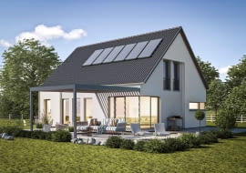 Pergola przyścienna ECHO