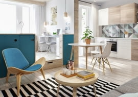 małe mieszkanie, stylowe małe mieszkanie, jak urządzić małe mieszkanie