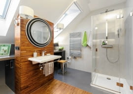 Łazienka na poddaszu