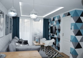 Wasze wnętrza: pomysłowe mieszkanie we wrocławskim bloku