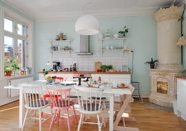 mieszkanie, mieszkanie w skandynawskim stylu, styl skandynawski