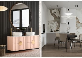 Panele ścienne w łazience i kuchni