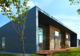 elewacja z włóknocementu