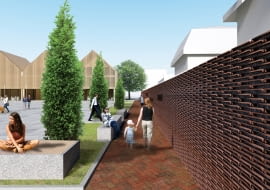 Przebudowa centrum Bogatyni. Projekt: Pikul Architekci