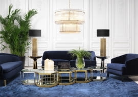 Przegląd najnowszych luksusowych mebli, oświetlenia i akcesoriów marki Eichholtz