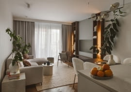 Kompaktowe mieszkanie na Grochowie: funkcjonalność i styl w jednym