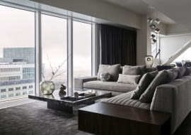 Apartament przy Złotej 44 w Warszawie - projekt aranżacji od MOW.design