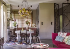 Realizacja architektki wnętrz Patrycji Rabińskiej aż pulsuje od kreatywnych pomysłów i autentyczności. O takich wnętrzach mówi się, że, są ponadczasowe i mają artystyczną duszę.