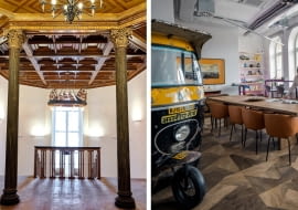 Biuro Sikora Wnętrza w budynku Dyrekcji Stoczni Cesarskiej w Gdańsku