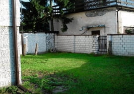 Widok ogrodu przed przebudową