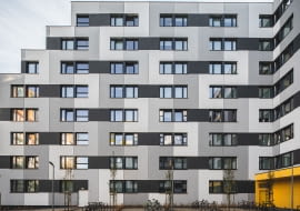 Foxtrot - prywatny akademik w Warszawie. Proj.  22ARCHITEKCI