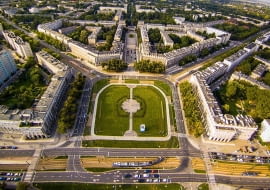 Plac Centralny w Nowej Hucie