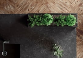 Konglomerat: pomysł na parapety wewnętrzne, blaty kuchenne i okładzinę ścienną