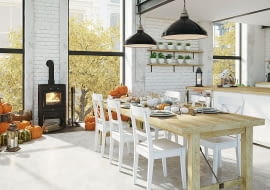 Jadalnia idealna jest z pewnością marzeniem każdego właściciela domu