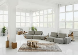 Premiery mebli Grynasz Studio dla Bizzarto na Warsaw Home 2022 - Sofa Dune