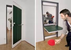 ping-pong, stół