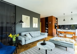 Stylowe mieszkanie miłośnika designu i polskiej sztuki