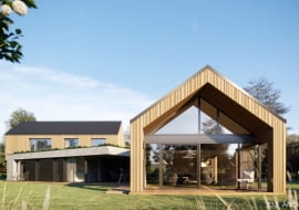 Dom pod Krosnem Odrzańskim. Proj. Z3Z ARCHITEKCI