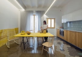 Mieszkanie w Barcelonie. Proj. Nook Architects