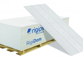 Innowacyjną płyta kartonowo-gipsowa typu A Rigips RigiDom o grubości 12,5 mm