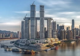 Raffles City Chongqing. Proj. Safdie Architects