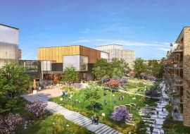 Miastotwórcza inwestycja Echo Investment na warszawskich Kabatach. Proj. WWAA i MOFO Architekci