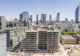 Biurowiec Office House w wielofunkcyjnym projekcie Towarowa 22